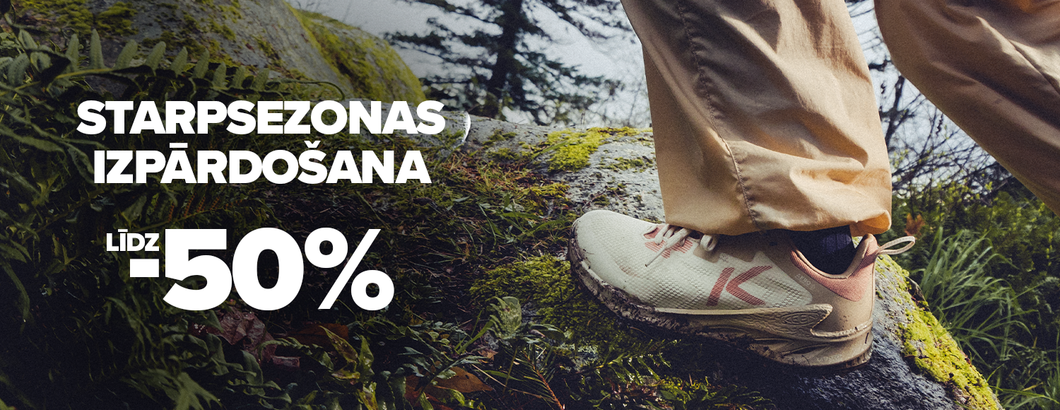 Sezonas vidus izpārdo&scaron;ana līdz -40%! Izvēlies tagad un ietaupi. Piedāvājums spēkā līdz 2026 05 31 atlasītām precēm. Bezmaksas atgrie&scaron;ana 365 dienu laikā.